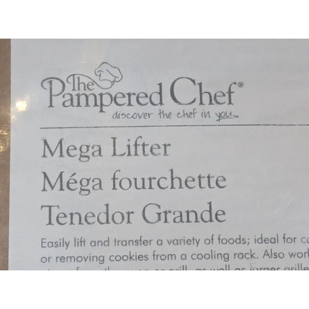 Metal Pampered Chef Mega Lifter #2126 New Kitchen